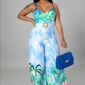 Sky Blue Jumpsuit